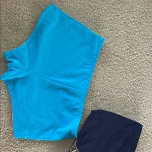 NWOT Lands end girls Sz 12 & 14 boy short Swim Bottoms